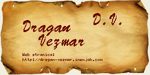 Dragan Vezmar vizit kartica